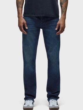 Hudson Dark Wash Byron Straight Leg Mens Jeans Size 40 x 35